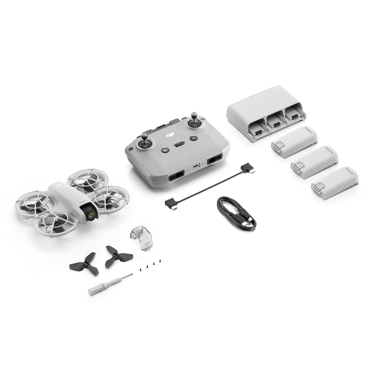 DJI Neo Fly More Combo Quadrokopter | 135g | 4k | inkl. 3x Battery + Charging Hub | inkl. Remote Controller 6941565988294
