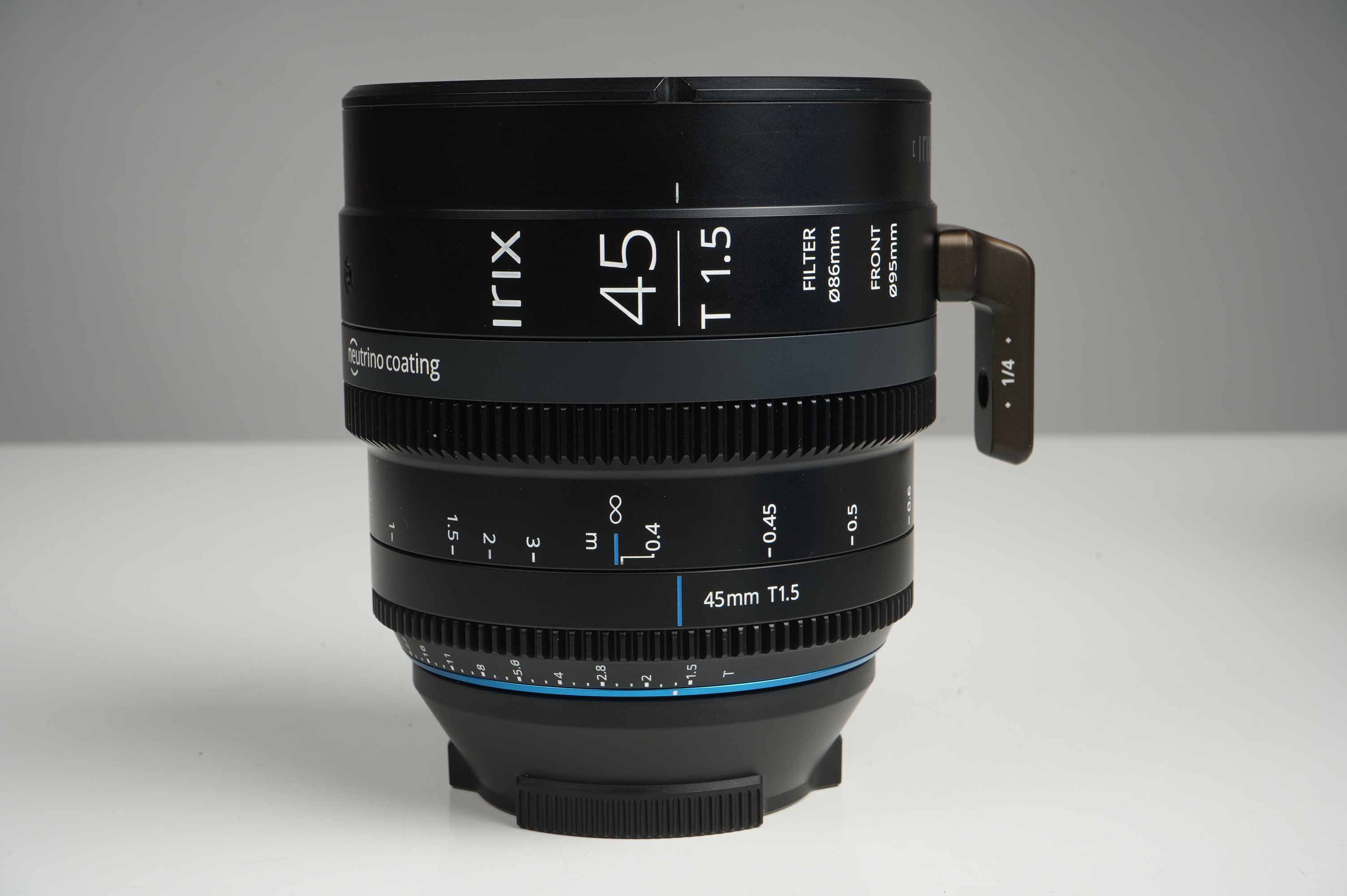 Gebraucht Irix 45mm T1.5 PL-Mount  | für Blackmagic Design Pocket Cinema 6K | Z-Cam 4K 6K | inkl. orig. Gegenlichtblende/Front- und Rückdeckel/Karton