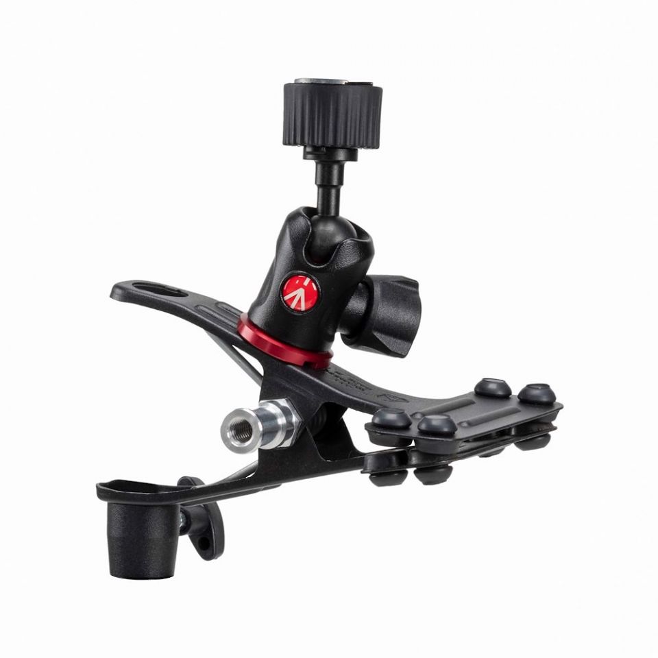 Manfrotto 175F-2 Federklemme mit Zubehörschuh - Cold Shoe Spring Clamp 8024221710519
