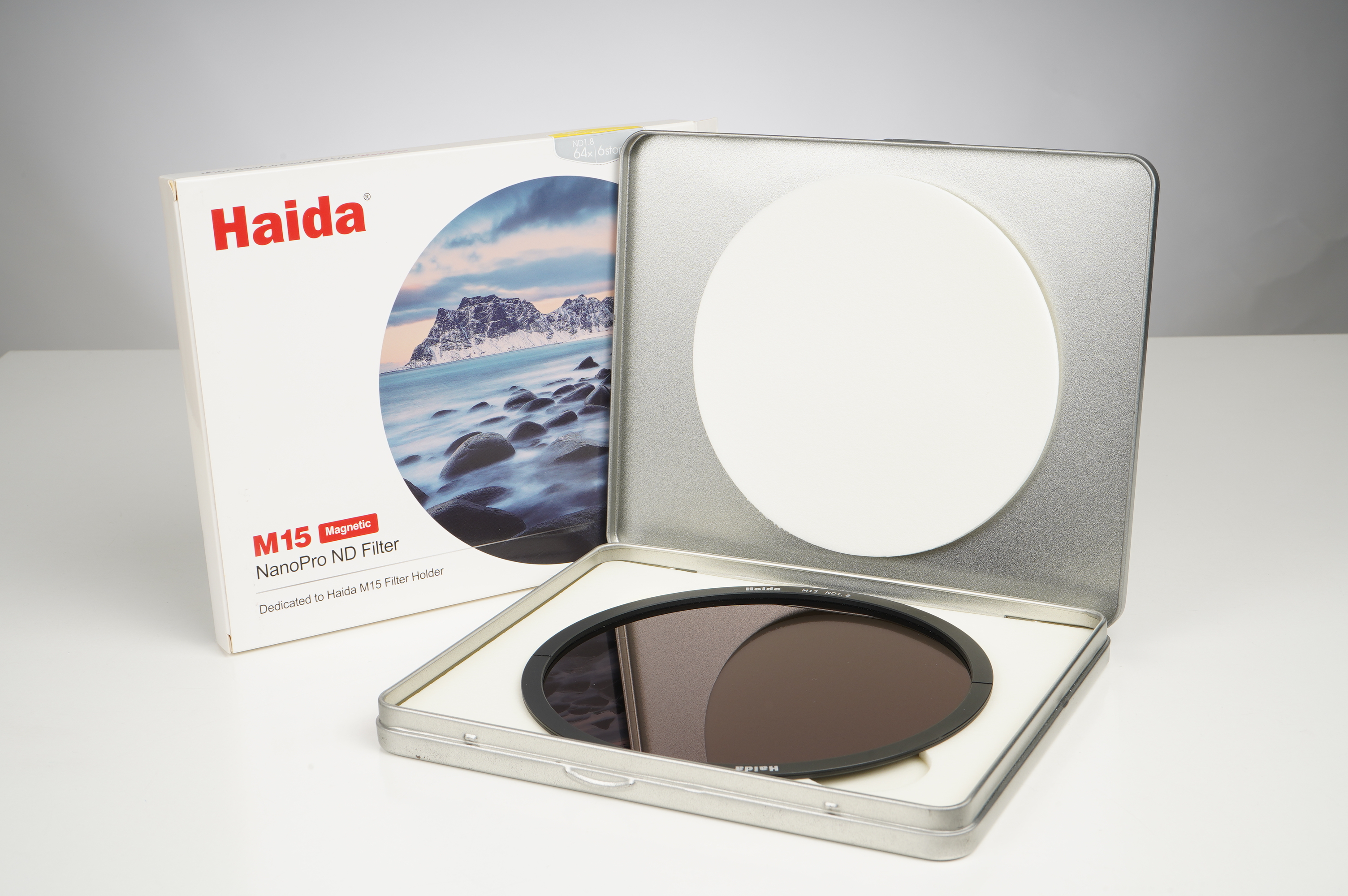 Gebraucht Haida M15 Magnetic ND1.8/64x/6Stops Round NanoPro Filter
