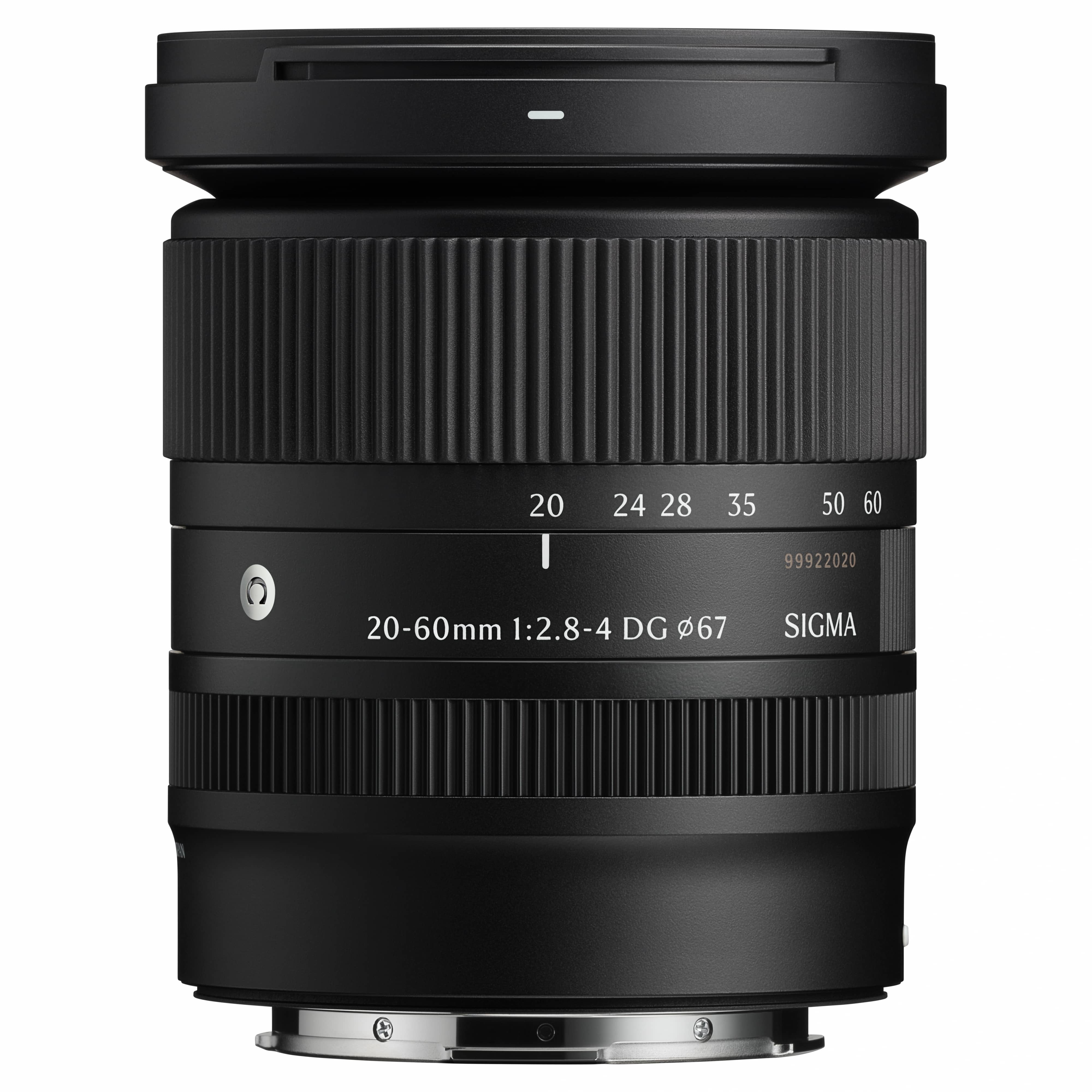 Sigma 20-60mm/2,8-4 DG (C) 026 Sony-FE | Ø67mm | inkl. 1+5 Jahre Österreichgarantie nach Registrierung auf escherfoto.com |