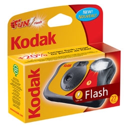 Kodak Fun Flash Einwegkamera 27 Aufnahmen "FunSaver" 0041778617762