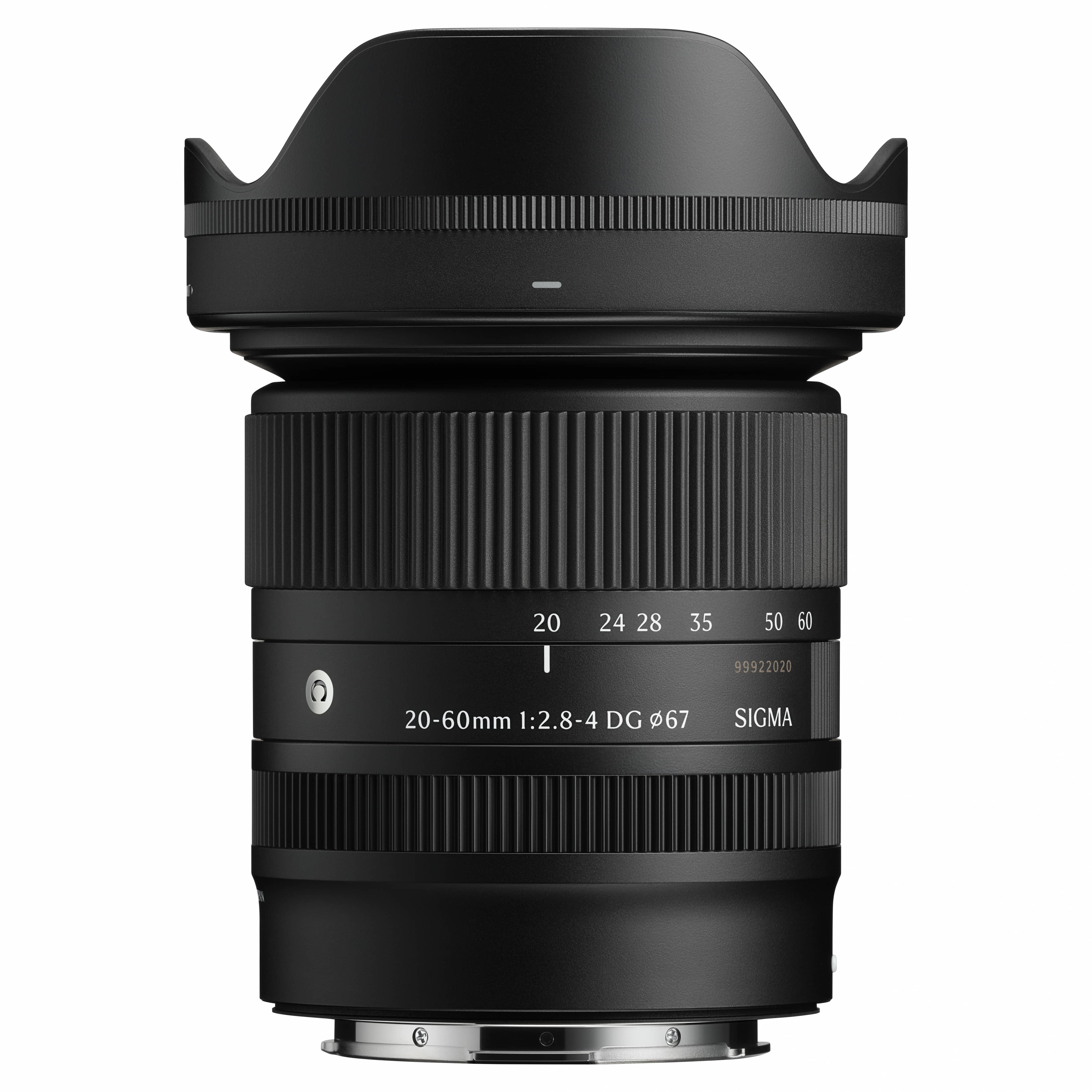 Sigma 20-60mm/2,8-4 DG (C) 026 Sony-FE | Ø67mm | inkl. 1+5 Jahre Österreichgarantie nach Registrierung auf escherfoto.com |