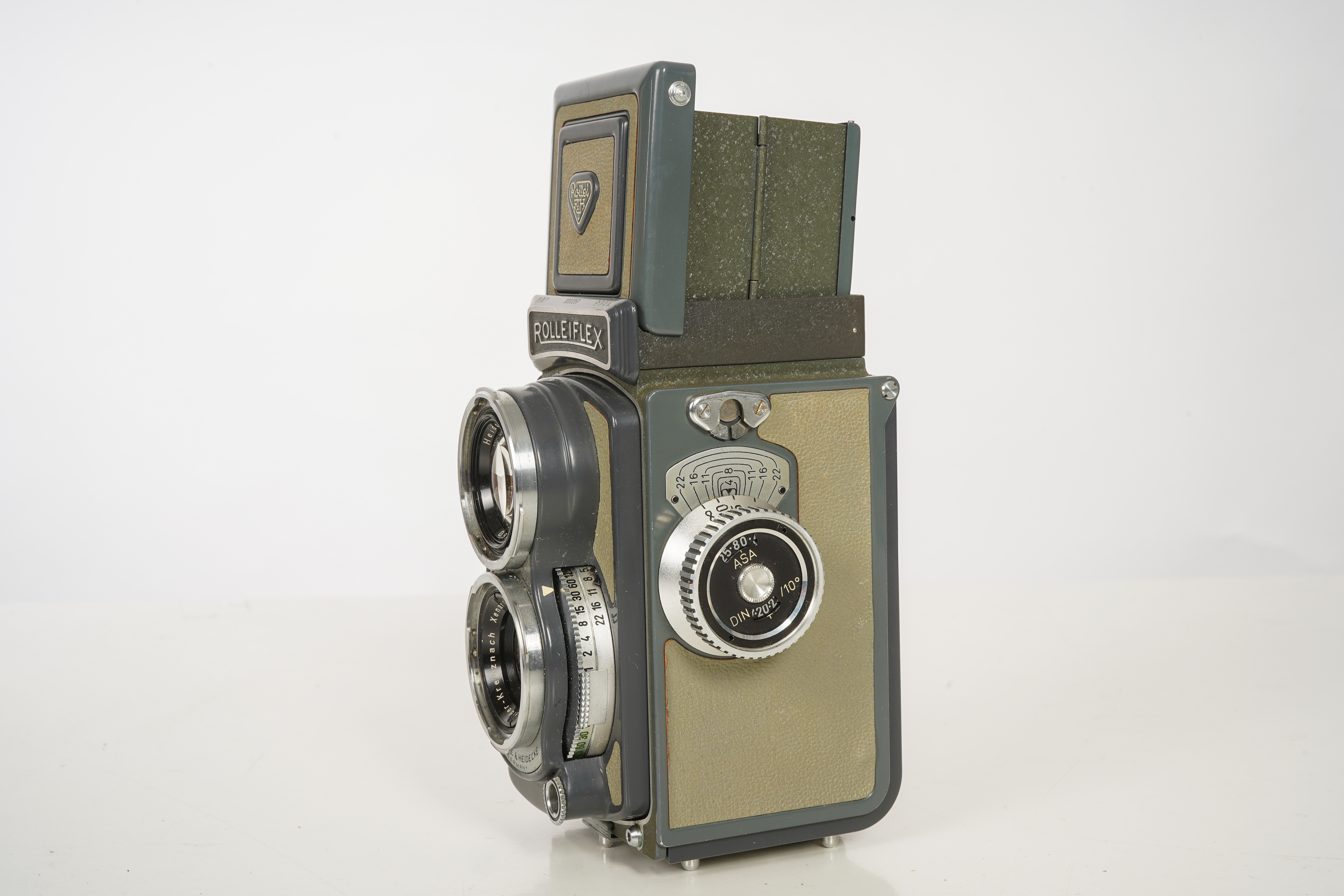 Gebraucht Rolleiflex 4x4 Baby Grey+ Xenar 3.5/50mm 0000740005637
