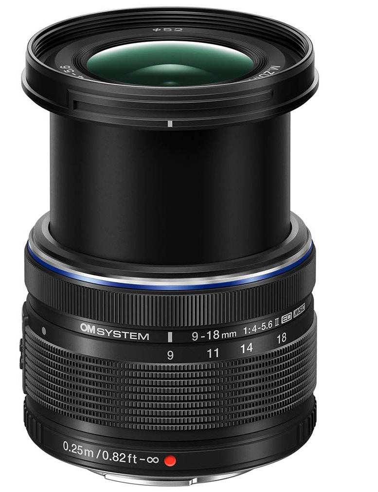 Olympus ED 9-18mm/4,0-5,6 schwarz Ø52mm (Type I) - ABVERKAUF