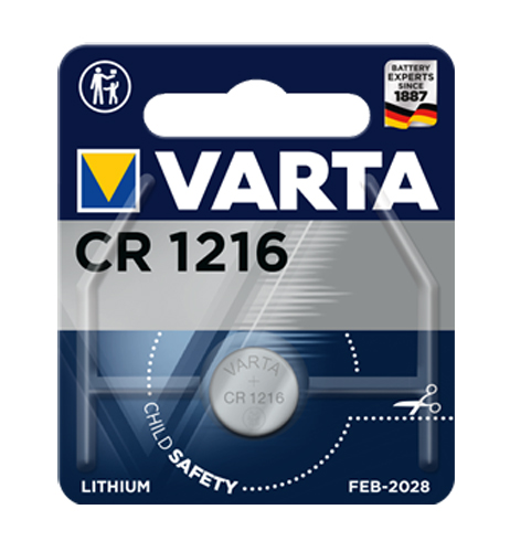 Varta CR1216 3V Batterie 4008496270705