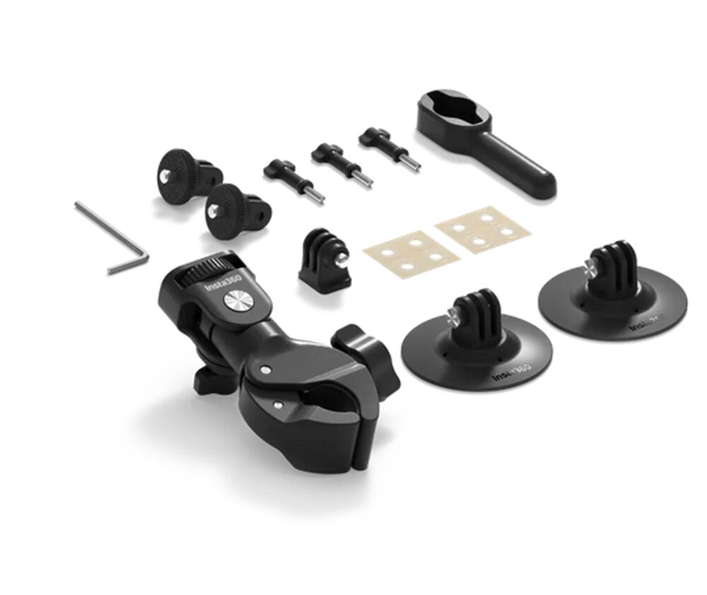 INSTA360 MOTORCYCLE KIT Zubehör-Pack für X5, etc. | passend für ONE R/ RS/ ONE X/ X2/ X3/ X7/ X5/ ACE/ ACE PRO | 6970357855841