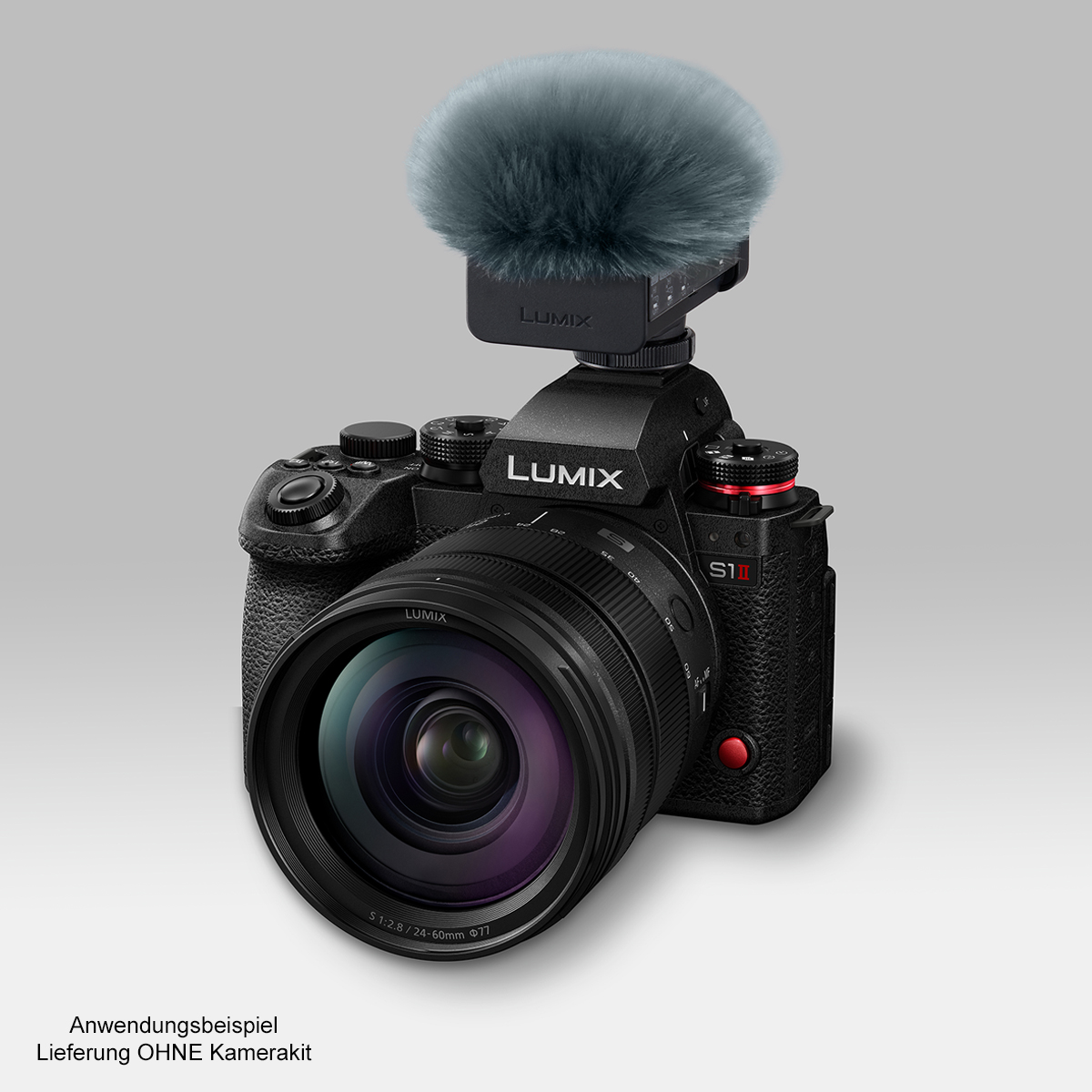 Panasonic DMW-DMS1 Digitales Richtmikrofon für jede Aufnahmesituation
