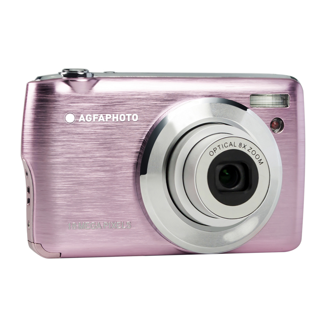 AgfaPhoto DC8200 pink Digitalkamera | 8fach opt. Zoom | 21MP | 2.7" LCD-Screen | inkl. 16gb SD-Card 3760265541997
