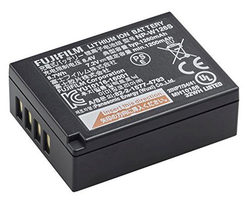 Fujifilm NP-W126S Li-Ionen-Akku (1260mAh, 8.4V) für X100VI, X-E5, X-E4, X-E3, X-T1, X-T2, X-T10,X-T30(II), X-T20, X-Pro1, X-Pro2, X-S10, X-T50, uvm.