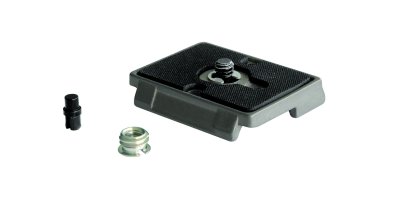 Manfrotto 200PL Schnellwechselplatte 1/4" u. 3/8" u. Video-Stift