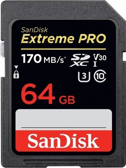 SanDisk SDXC 64GB/200 MB/Sek Extreme PRO 0619659169299