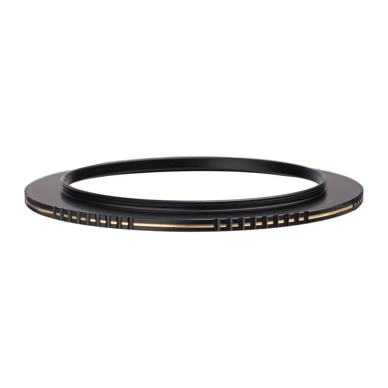 Haida 62-82 Filteradapter-Ring Step-Up Premium Messing matt-schwarz eloxiert 6972288557535