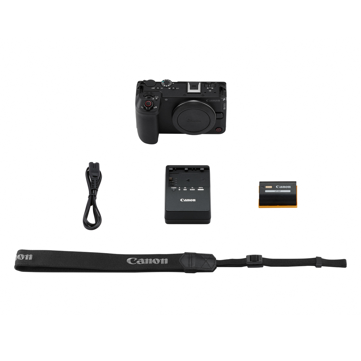 Canon EOS R6 V Gehäuse für Content Creator | 32,5 MP Dual Pixel CMOS AF II-Sensor | 7K 60p RAW | OpenGate |