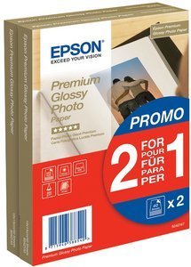 Epson Premium Glossy 10x15 2x40Blatt 2für1 255g/m² Vorteilspack 8715946388540