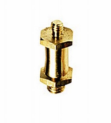 Manfrotto 037 Zapfen 3/8" + 1/4" Außengewinde für SuperClamp, etc. 8024221012392