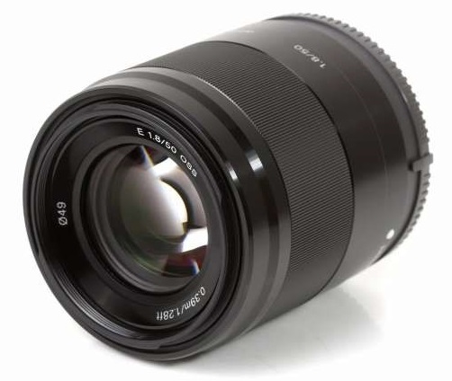 Sony E 50mm/1,8 OSS Ø49mm schwarz (SEL50F18B)