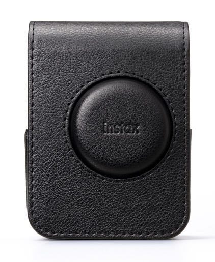 Fujifilm Instax Mini EVO Tasche schwarz aus strapazierfähigem Kunstleder