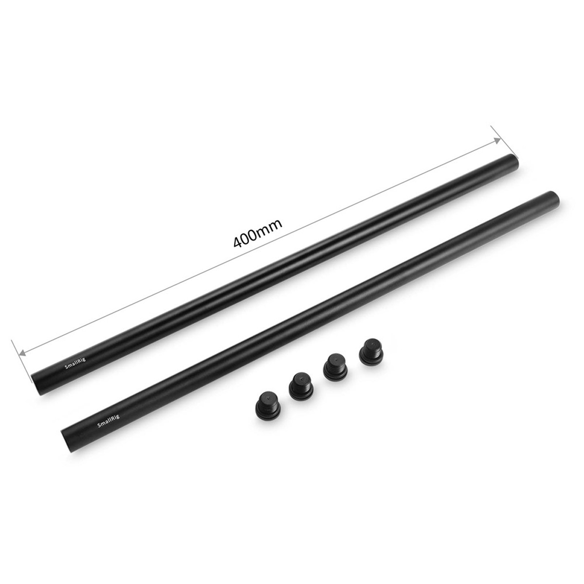 SmallRig 1054 Aluminium-Rods 41 cm, 2-er Pack, mit M12-Innengewinde (15 mm) 6972070624254