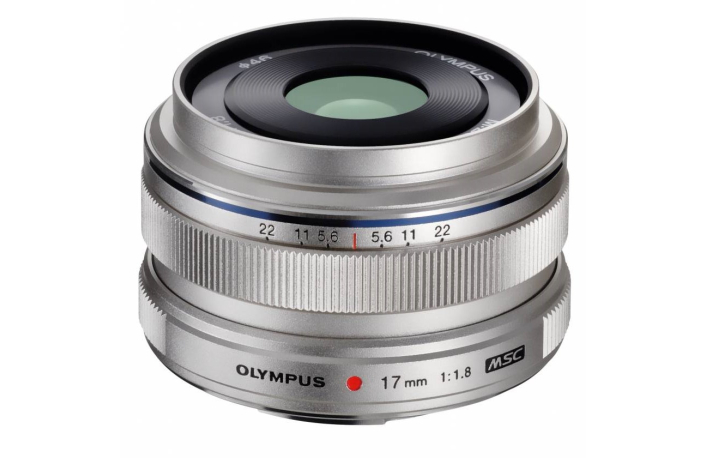 Olympus M.Zuiko 17mm/1,8 silber