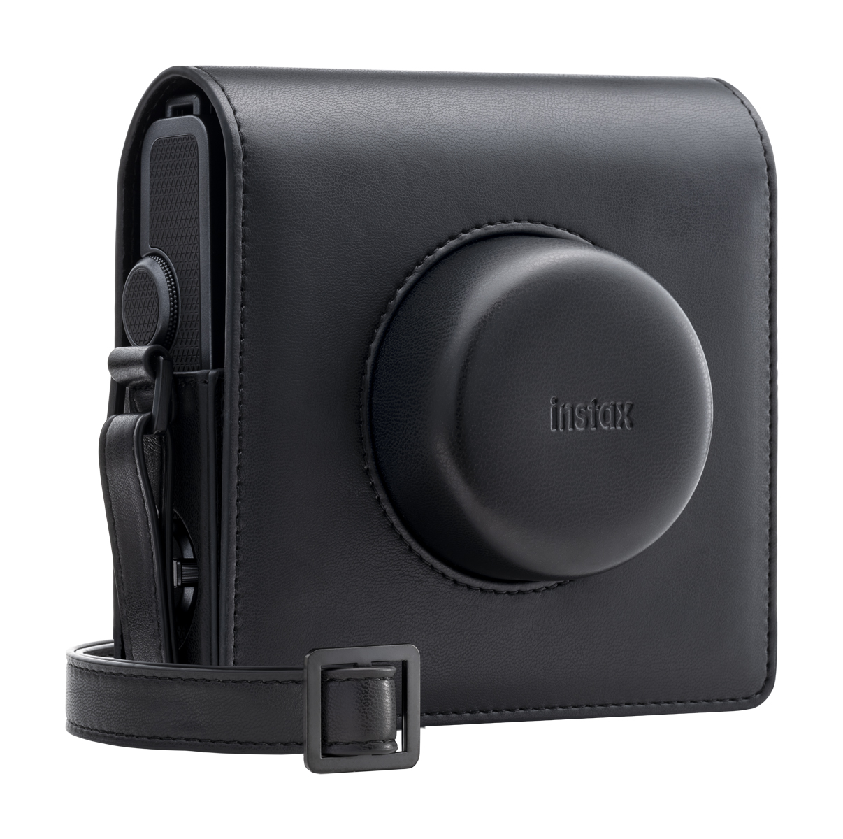 Fujifilm Instax WIDE EVO Tasche schwarz aus strapazierfähigem Material aus strapazierfähigem Kunstleder 8720094753706