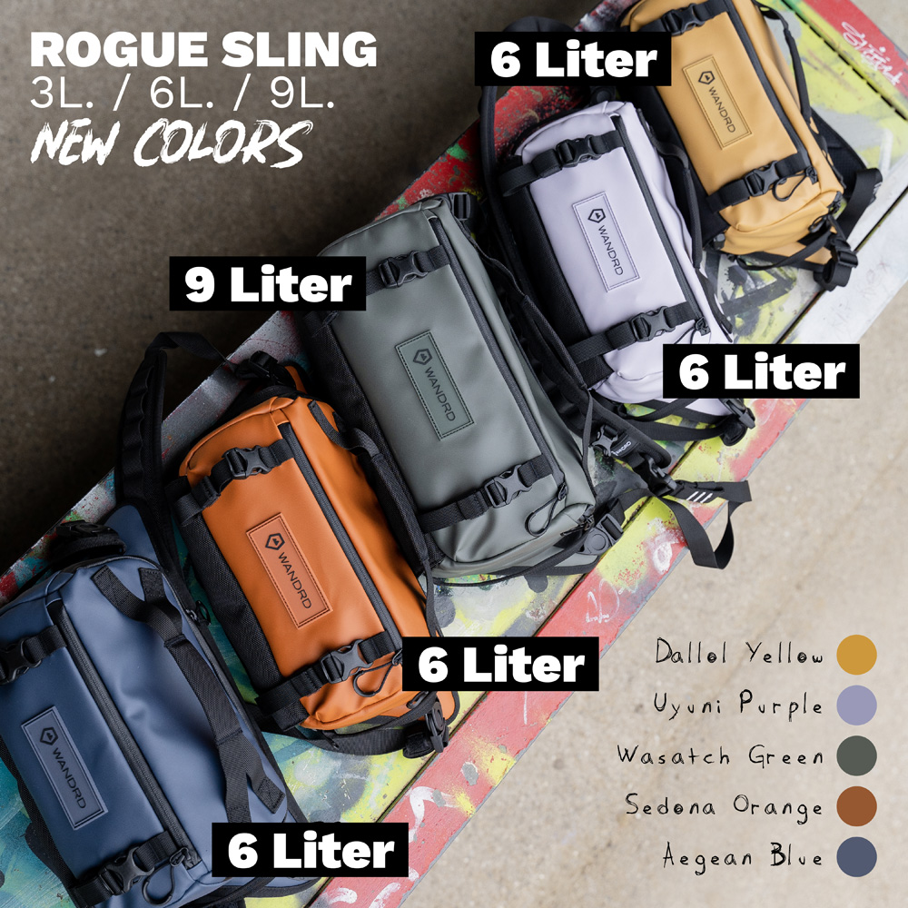 WANDRD ROGUE Sling 6L Sedona Orange 0850041678382
