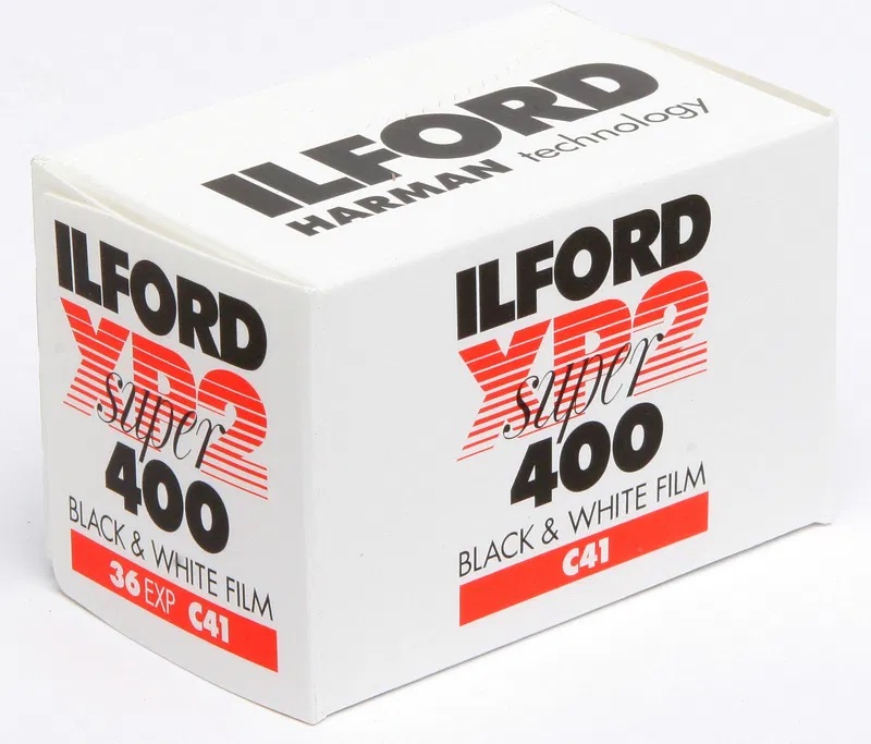 Ilford XP2 super 400 135/36 schwarz/weiß Bilder- Film für C41-Prozess-Entwicklung Ilford XP2 super 400 135/36 schwarz/weiß Bilder- Film für C41-Prozess-Entwicklung