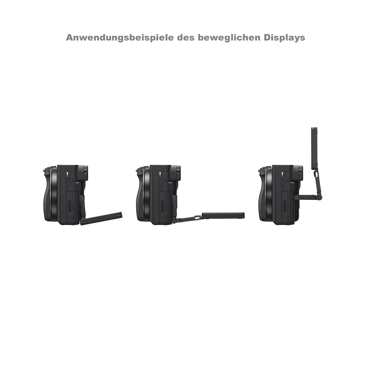 Sony Alpha ILCE-6400A+16-50 mm OSS II, schwarz, Kamerakit ILCE6400AKB