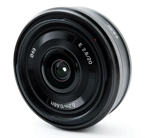 Sony E 20mm/2,8 (SEL20F28) Ø49