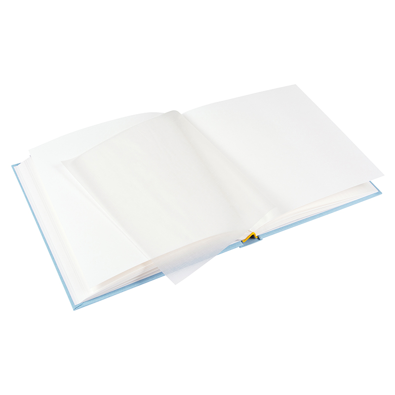Goldbuch Bella Vista 25x25cm himmelblau Buchalbum mit 60 weißen Seiten