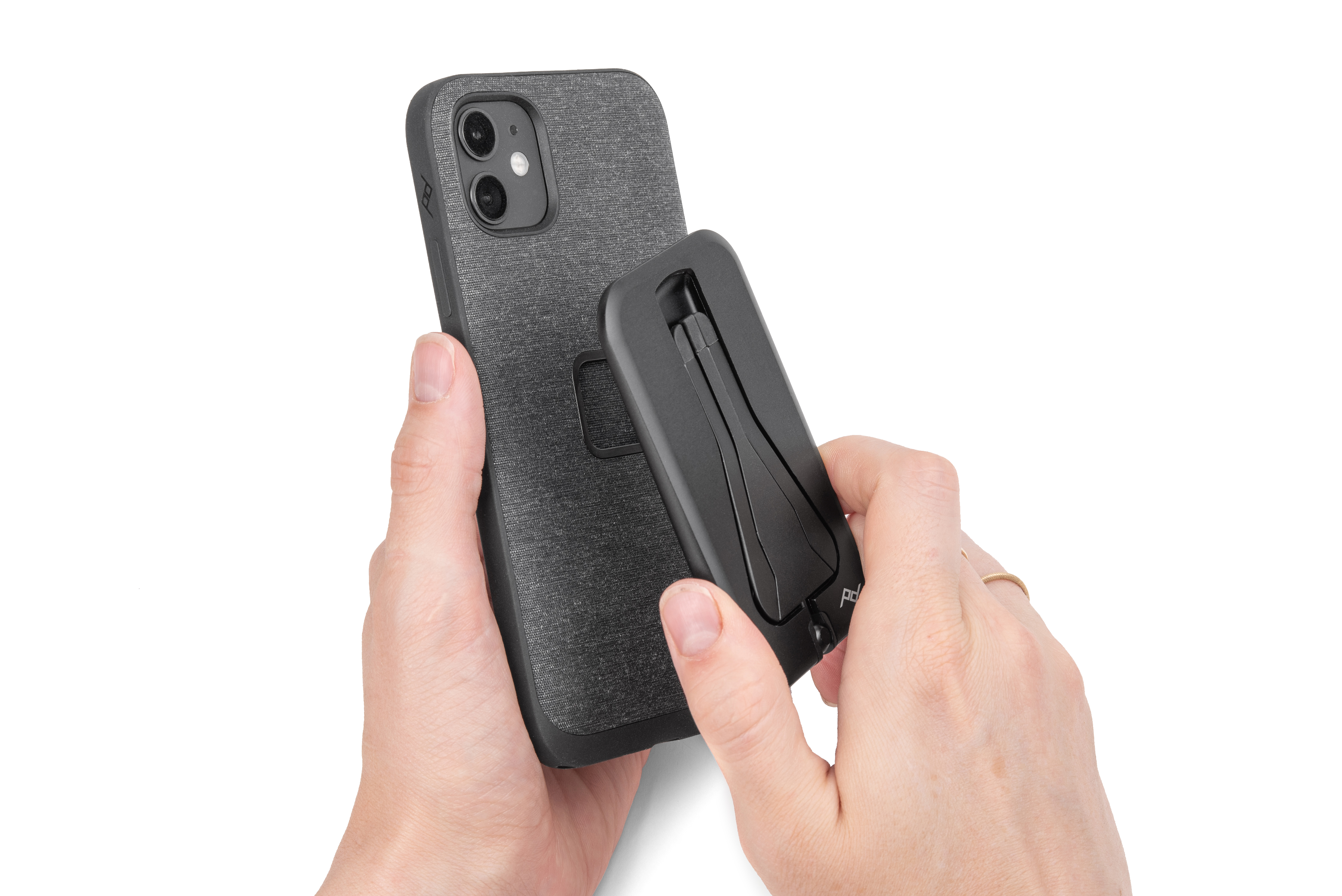 PDM Tripod Ministativ für Smartphone mit Peak Design Mobil-Case 0818373023225
