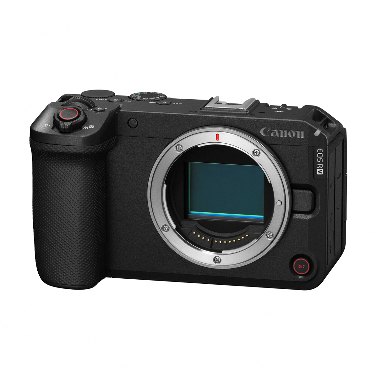 Canon EOS R6 V Gehäuse für Content Creator | 32,5 MP Dual Pixel CMOS AF II-Sensor | 7K 60p RAW | OpenGate |
