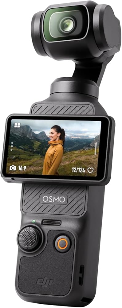 DJI Osmo Pocket 3 | kleine Kamera, große Videos | 1" Sensor 4K mit bis zu 120fps | 3-Achsen-Gimbal | Pro-Features im Hosentaschenformat 6941565969873