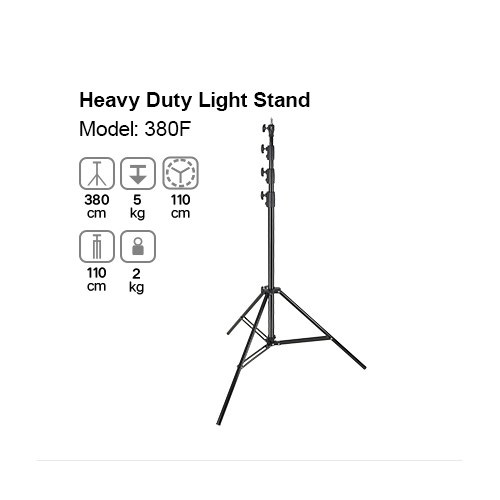 Godox 380F Heavy-Duty Light Stand - Lampenstativ 6952344218167