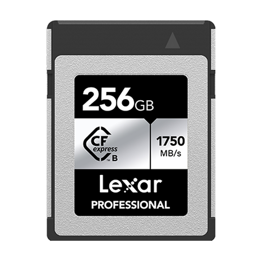 Lexar 256GB CFexpress Type B Professional SILVER - 1750MB/s READ - 1300MB/s WRITE