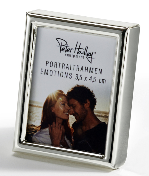 Peter Hadley Emotions 3,5 x 4,5 cm silber-glanz, Porträtrahmen 4002451001915
