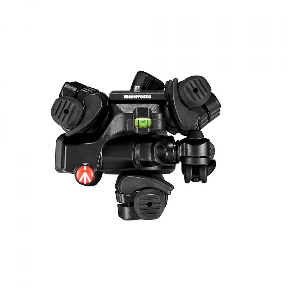 Manfrotto Befree MKBFRLA4BK-3W 3Way Live Adv Alu black - 40-151cm, 2.0kg, max 6kg - Filmen auch im Hochformat 8024221668322
