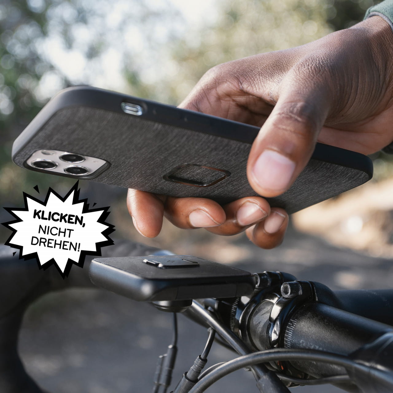 PDM Everyday Case Apple iPhone 14 Pro Max - black - Smartphone-Hülle mit Magentsystem - schwarz 0818373023591