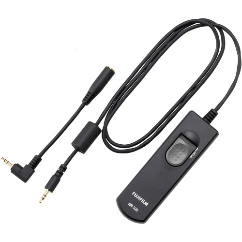Fujifilm RR-100 Kabelfernauslöser - mit 2,5mm-Klinken-Stecker inkl. Winkeladapter-Stück 4547410378122