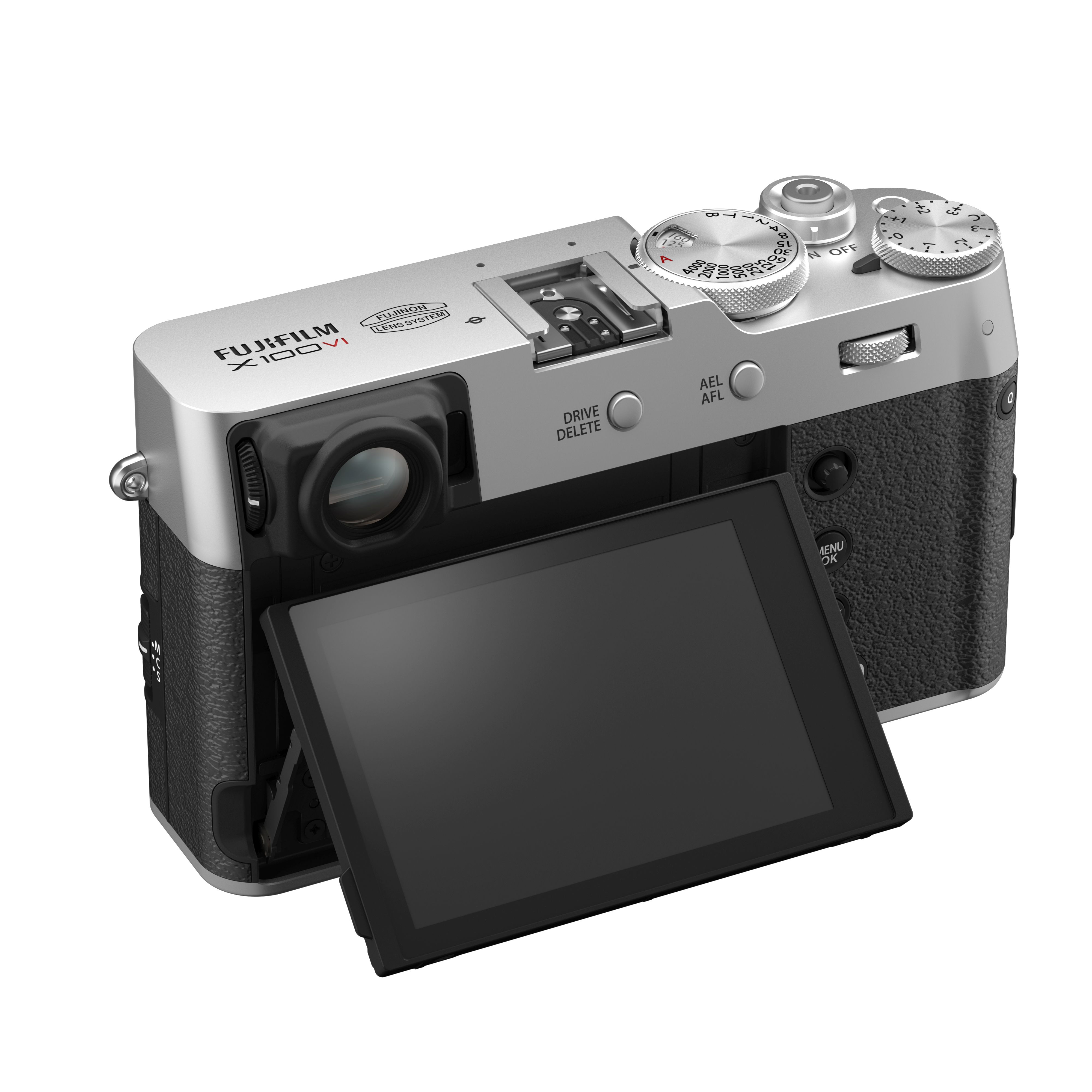 Fujifilm X100VI silver Set inkl. JJC Delux Button + HaidaClear Filter + Haida L-Shaped Hand Grip + Haida Blende silber | Edelkompaktkamera 40,2MP, Festbrennweite 23mm/2,0 4547410528282