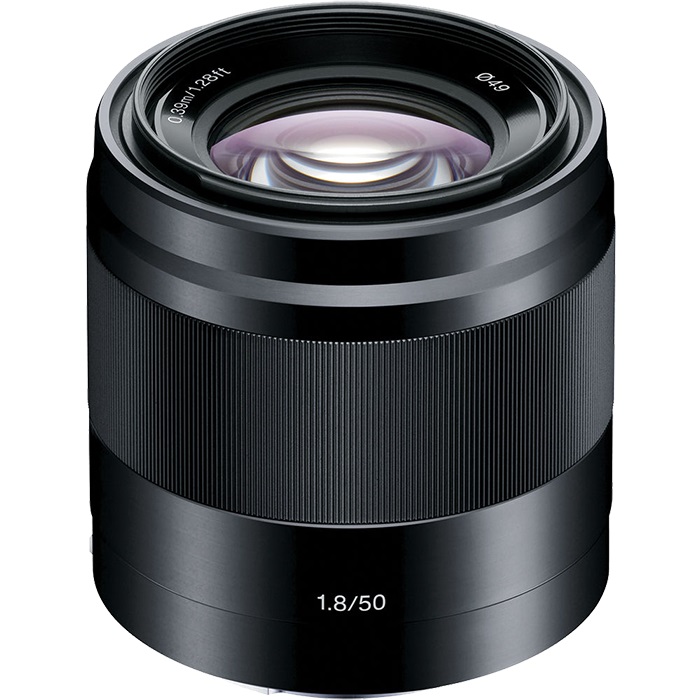 Sony E 50mm/1,8 OSS Ø49mm schwarz (SEL50F18B)