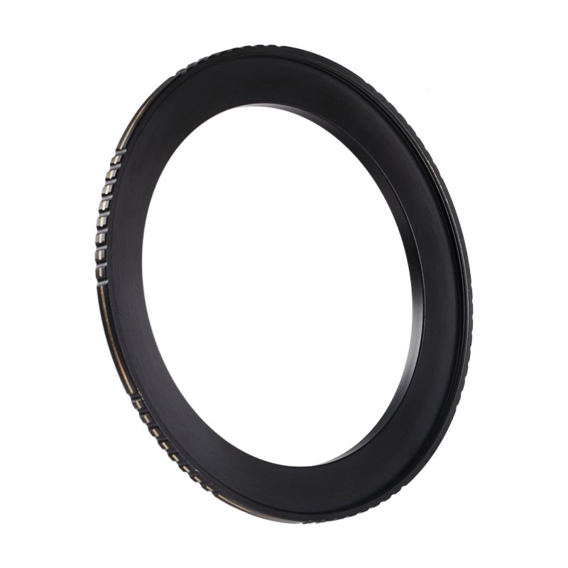 Haida 62-82 Filteradapter-Ring Step-Up Premium Messing matt-schwarz eloxiert 6972288557535