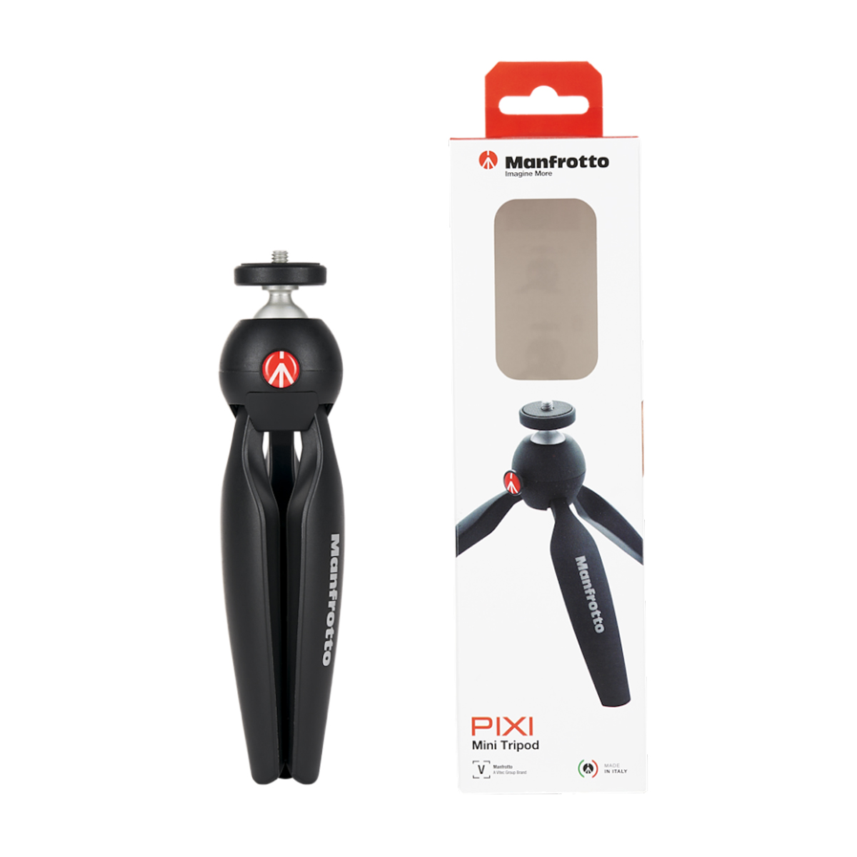 Manfrotto PIXI Mini-Stativ schwarz 8024221716795