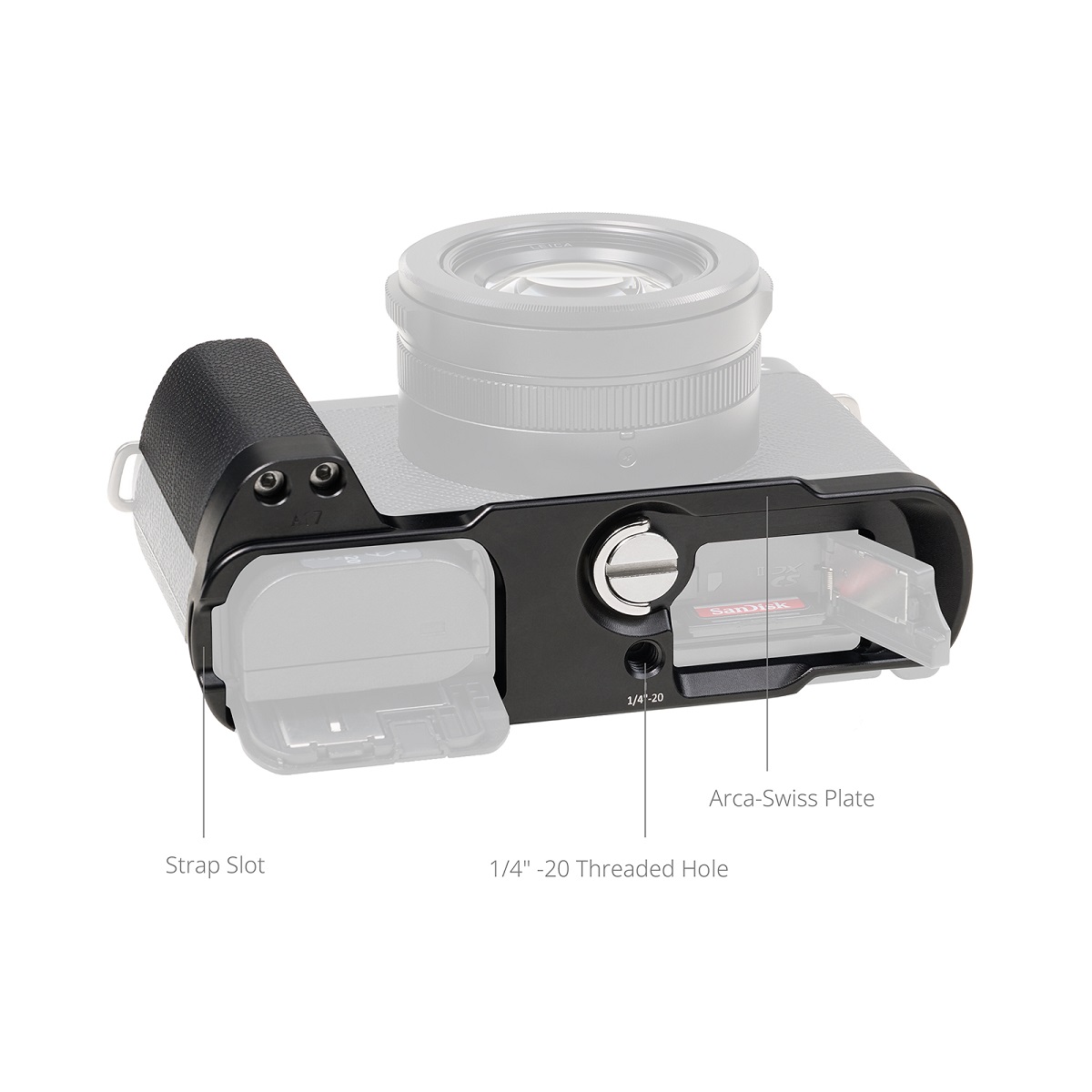 SmallRig 5700 L-Griff für Panasonic DC-L10 schwarz