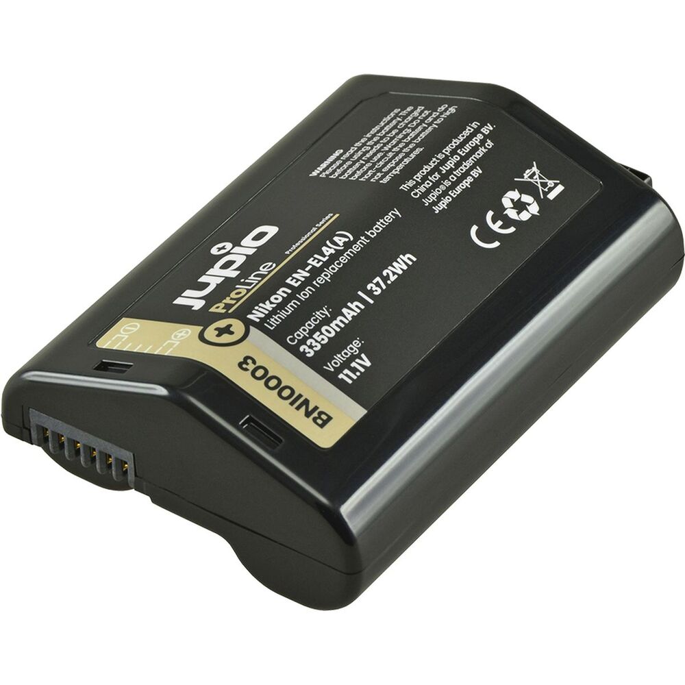 Jupio EN-EL4/EN-EL4a Akku für Nikon F6, D3, D3X D3s, D2, D2Xs, D2X, D2Hs, D2H 8719743931947