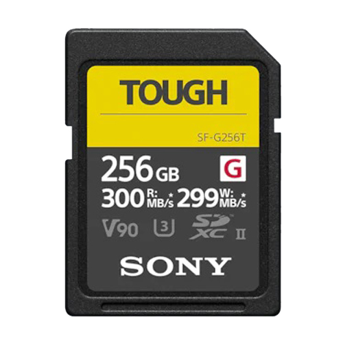 Sony SDXC 256GB Tough Pro G Serie UHS-II R300/W299 | SF-G256T | € 100 Cashback bis 31.01.2026 auf www.sony.at/cashback/winter | Sony SDXC 256GB Tough Pro G Serie UHS-II R300/W299 | SF-G256T | € 100 Cashback bis 31.01.2026 auf www.sony.at/cashback/winter |