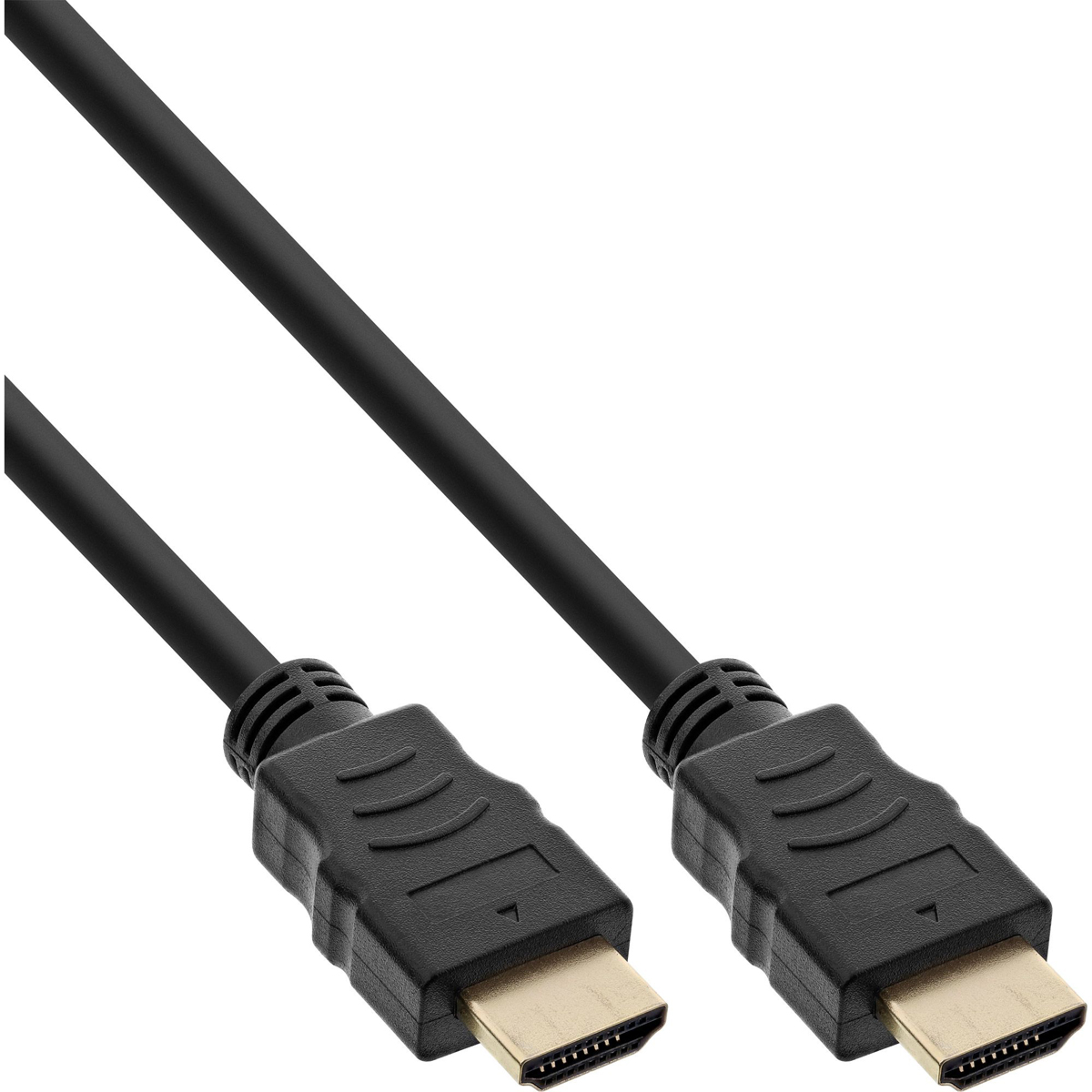 InLine HDMI-High-Speed-Kabel 3 m mit Ethernet, Premium, 4K2K, ST/ST, schwarz Premium, 4K2K, ST/ST, schwarz