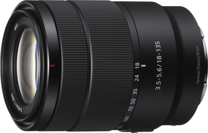 Sony E 18-135mm/3.5-5.6 OSS schwarz (SEL18135) Ø55 4548736074156