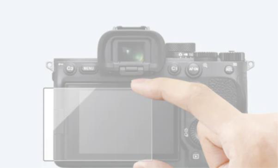 Sony PCK-LG3 Displayschutz Alpha 7 V, Alpha 9 II, Alpha 7r V, Alpha 7r VI