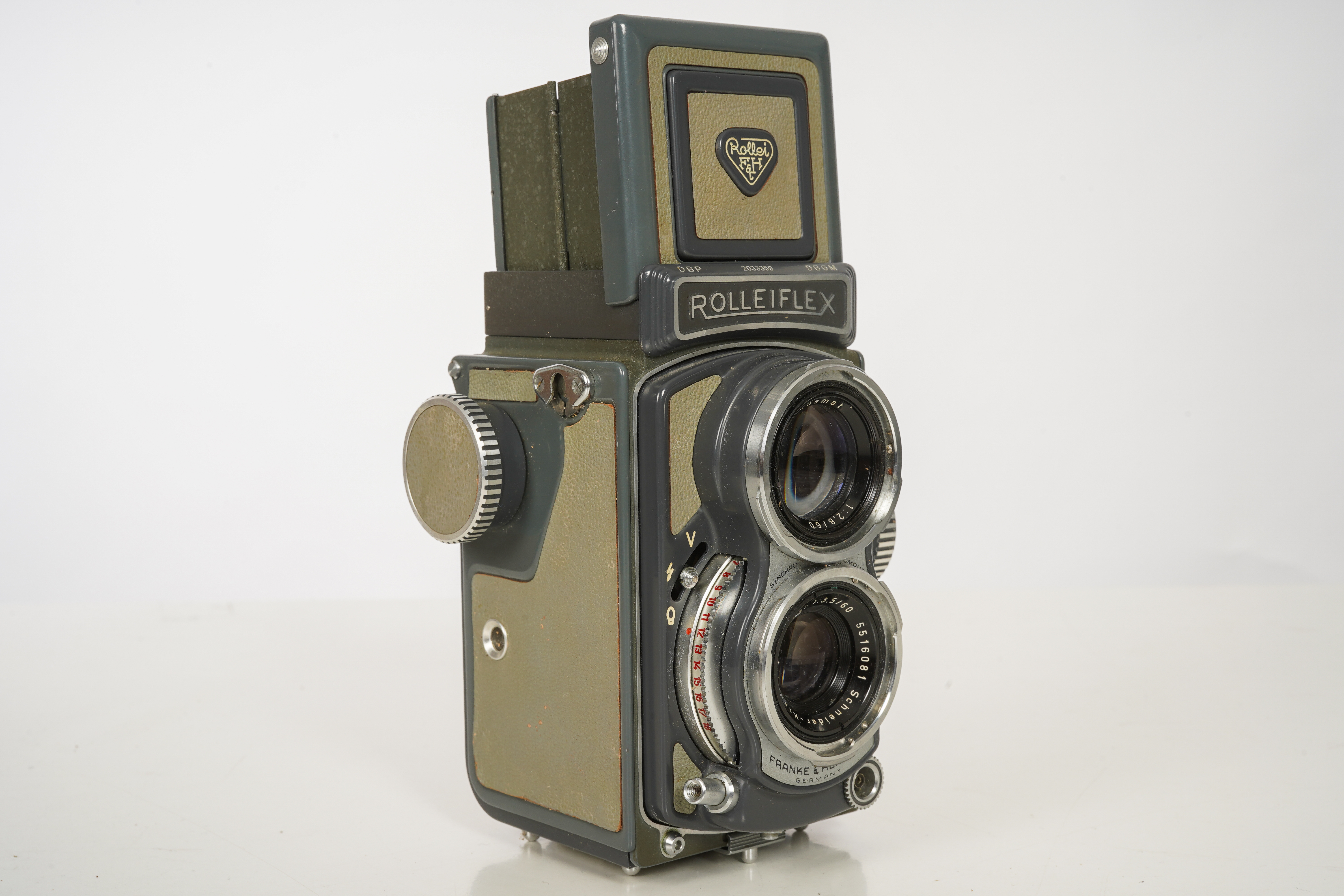 Gebraucht Rolleiflex 4x4 Baby Grey+ Xenar 3.5/50mm 0000740005637